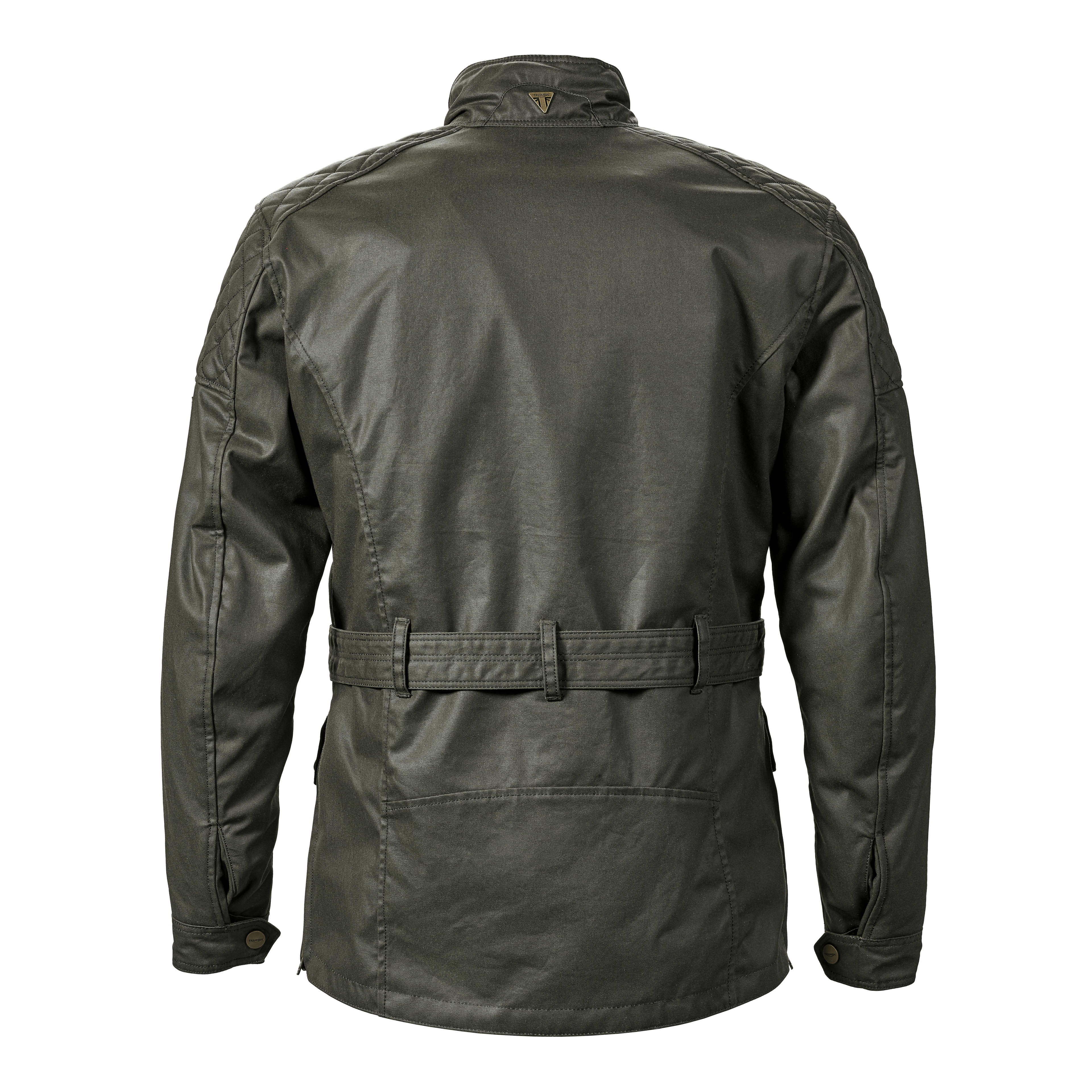 Beck Wax Cotton Khaki Jacket | Motorcycle Clothing